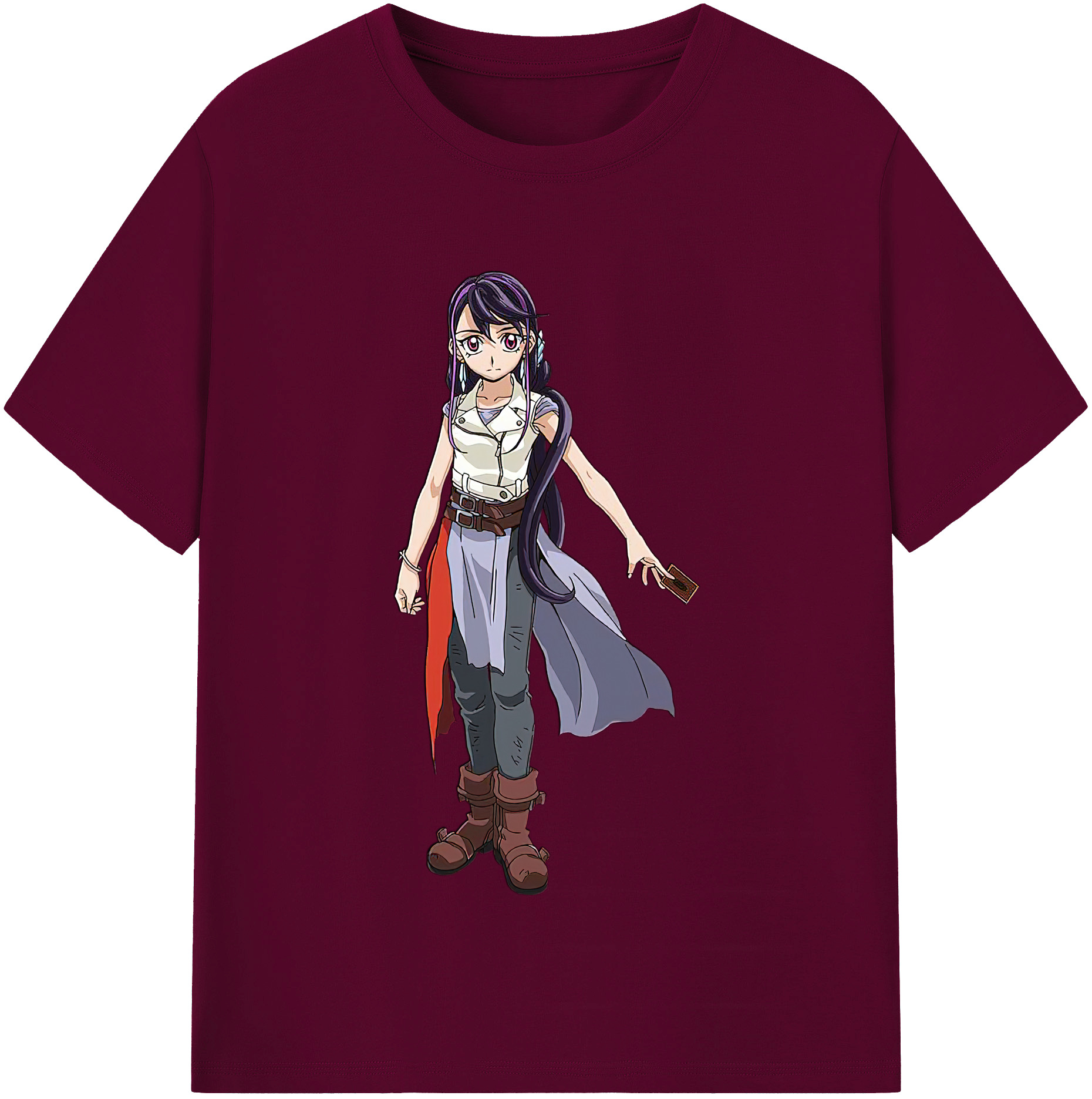 （画像用） 遊☆戯☆王 Yu-Gi-Oh! レディースカジュアルプリントTシャツ（綿100％）